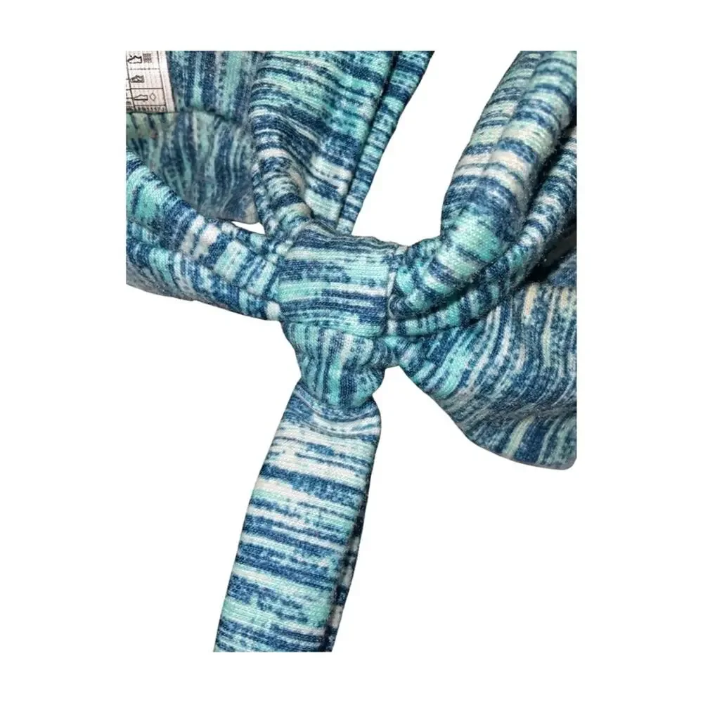 Sanuk Yoga Sling Ella Prints Flip-Flop Navy Space Dye Size 9